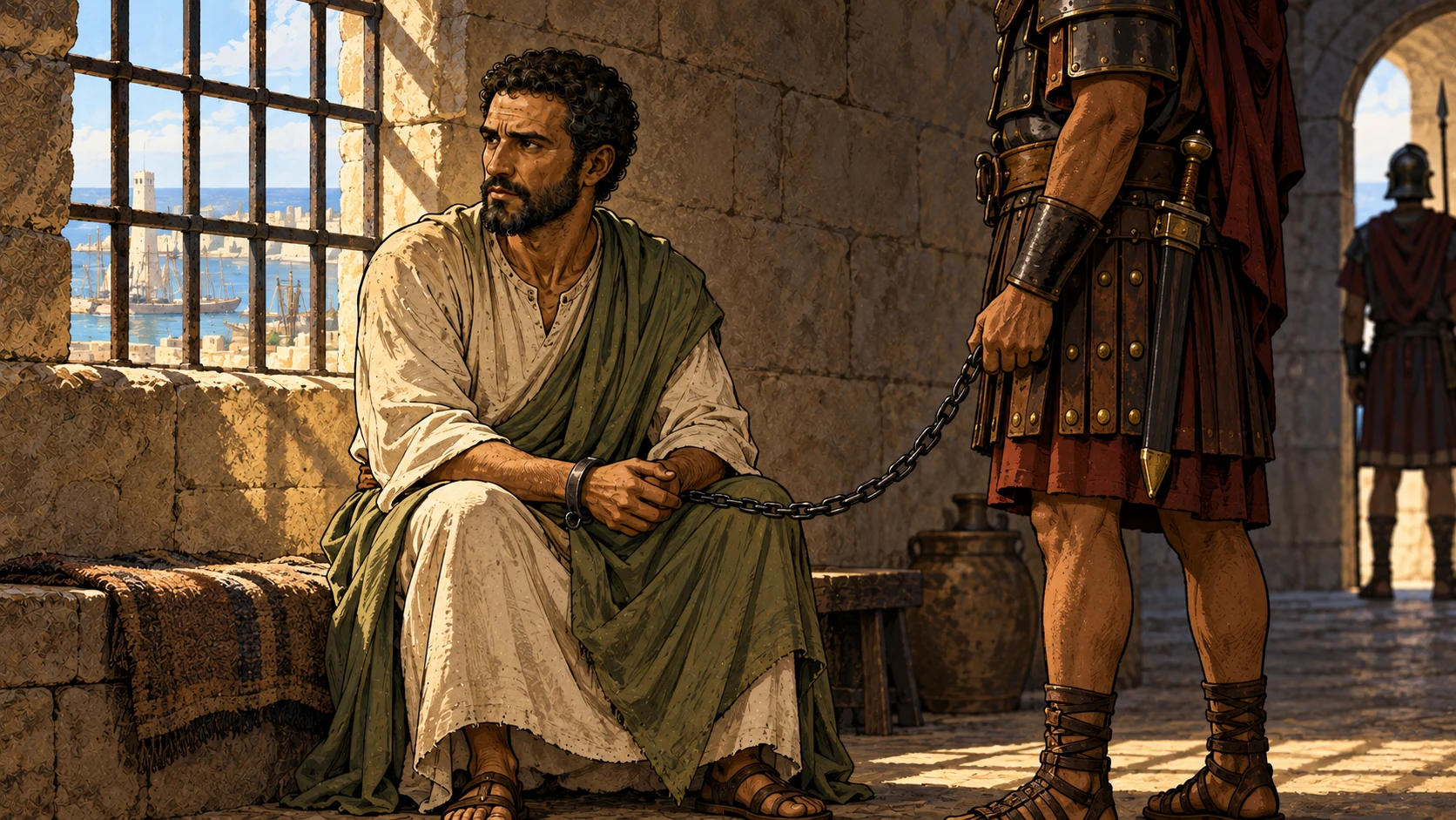 After two years, Felix leaves Paul bound as Festus succeeds him.