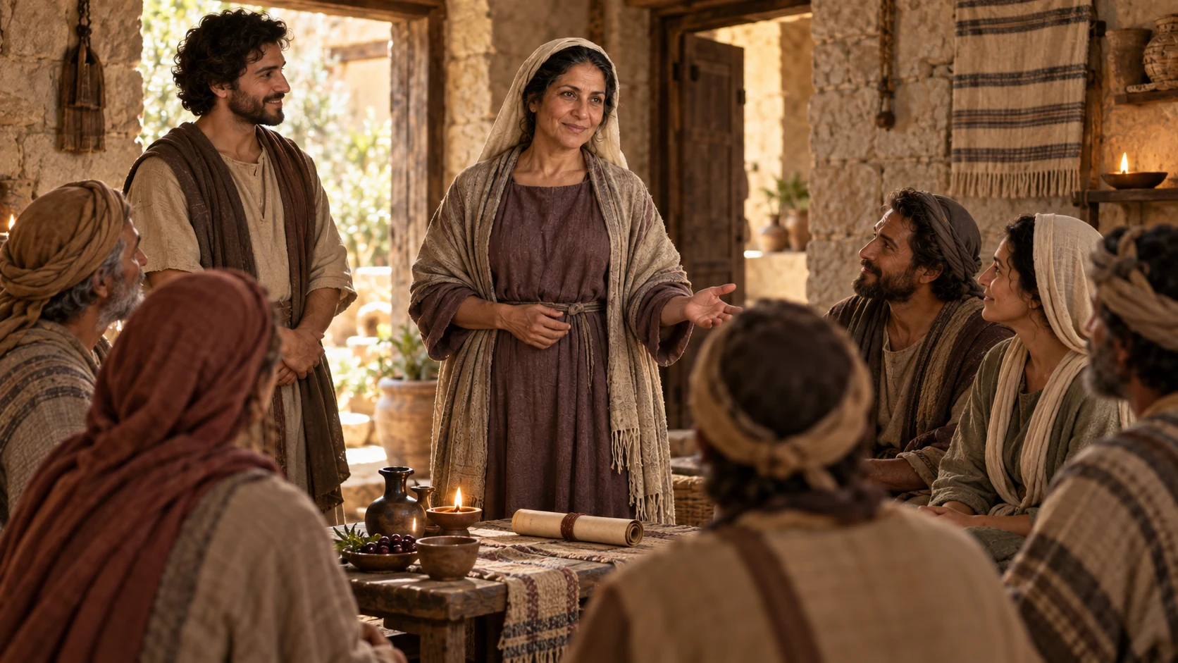 Nympha welcomes believers as Paul asks that the letters circulate among the churches.