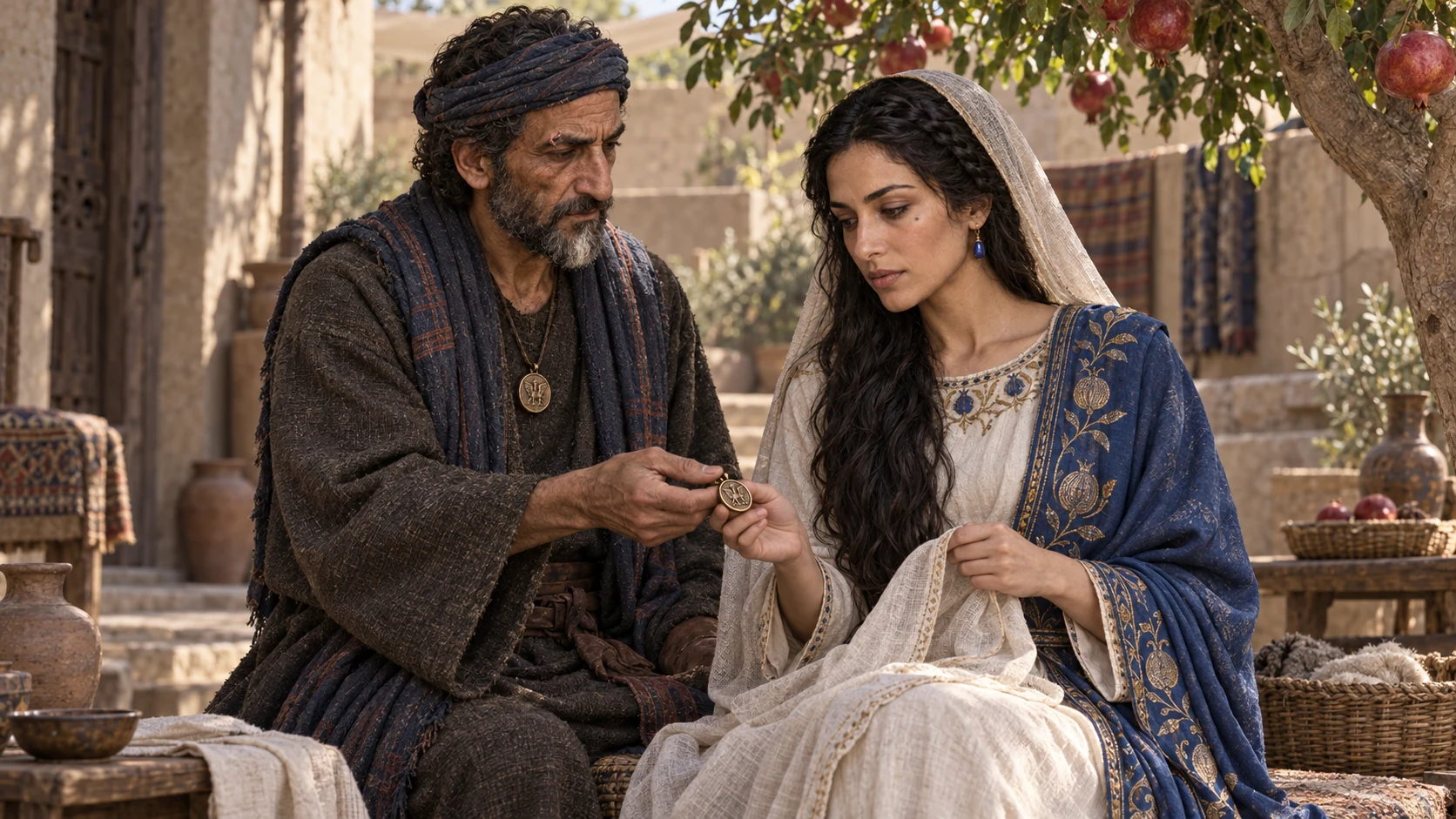 Cinematic illustration for Esther 2:7.