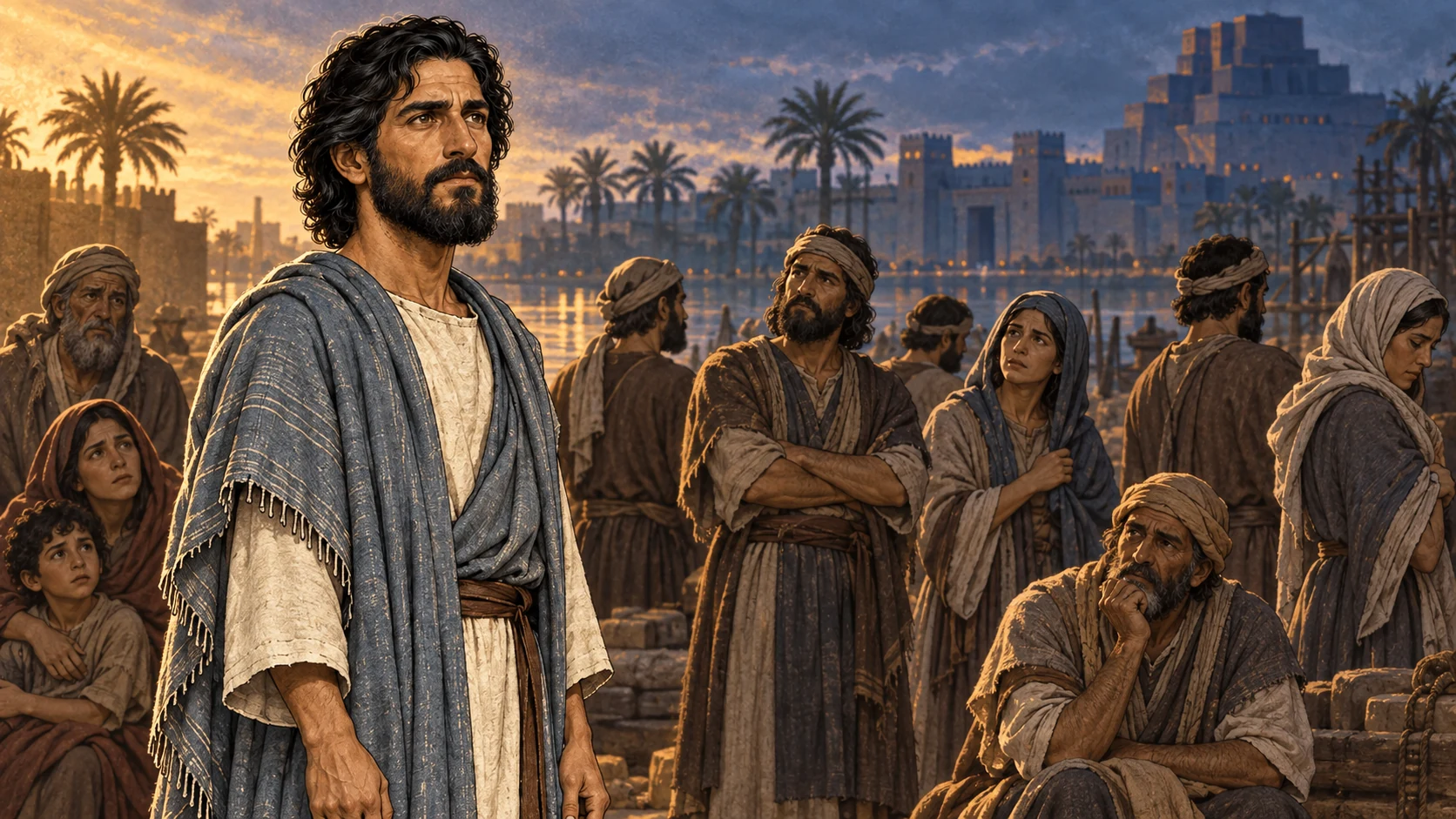 Ezekiel receives his commission while the exiled community responds in different ways.