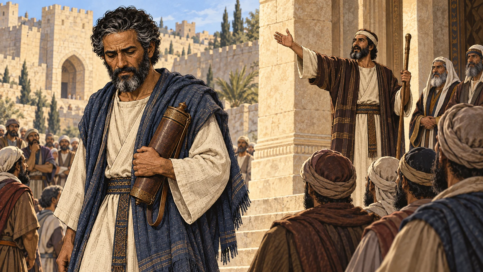 Ezra withdraws and a three-day summons goes out.
