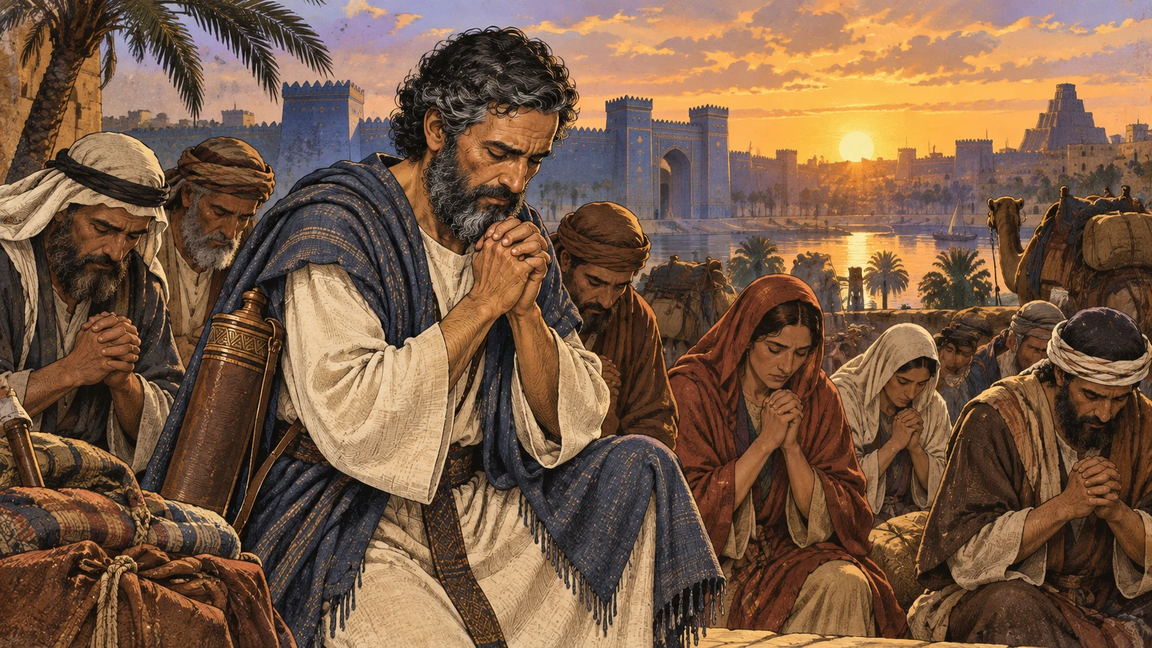 Fasting and prayer for the journey.