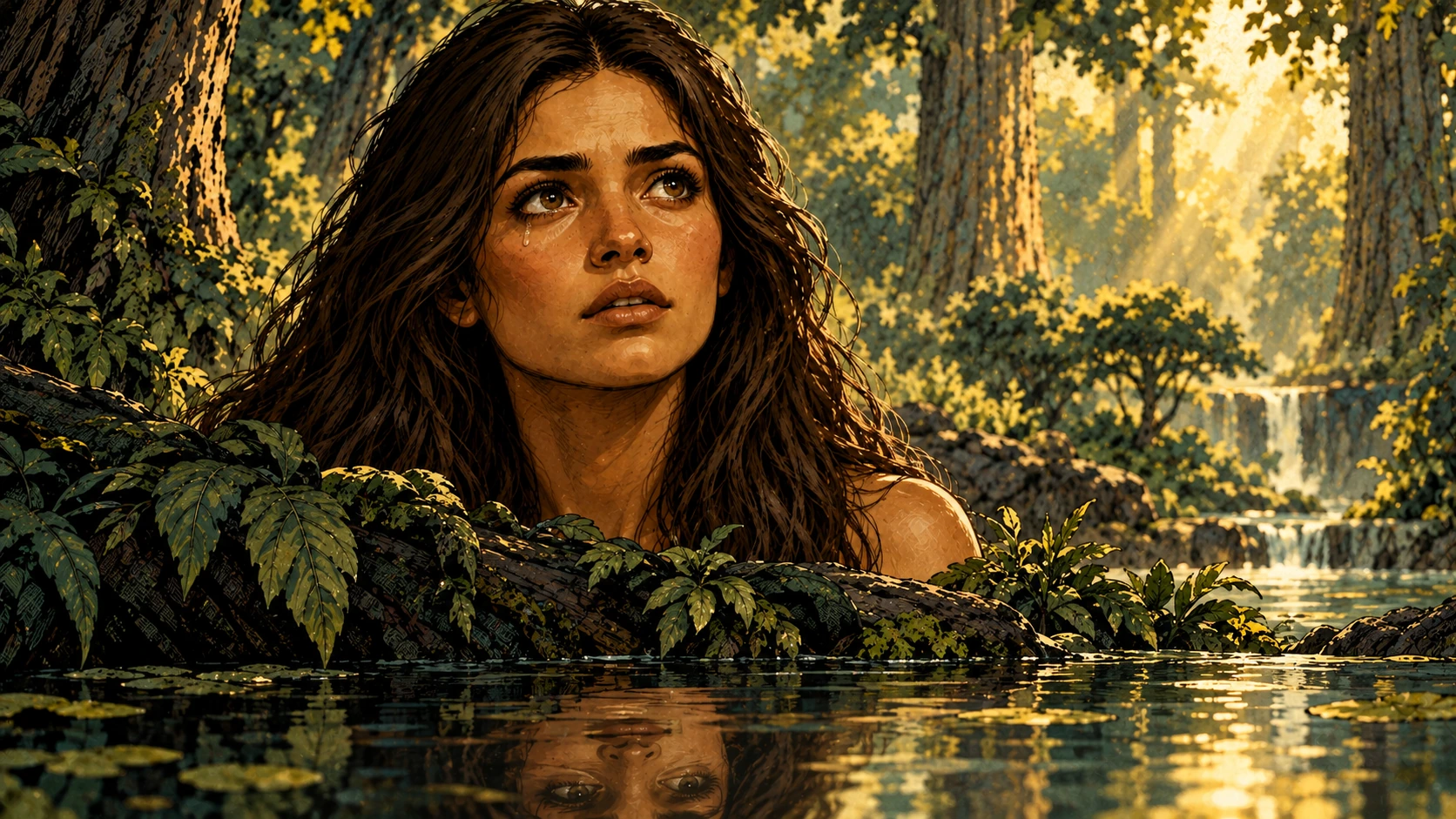Eve hears the consequence spoken to her.