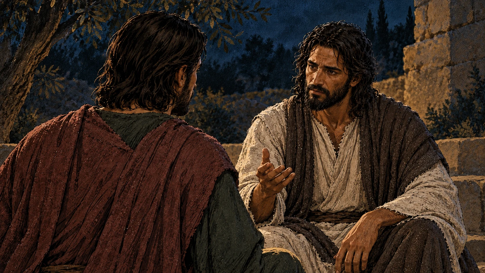Jesus delivers a difficult warning to Judas in their private exchange.