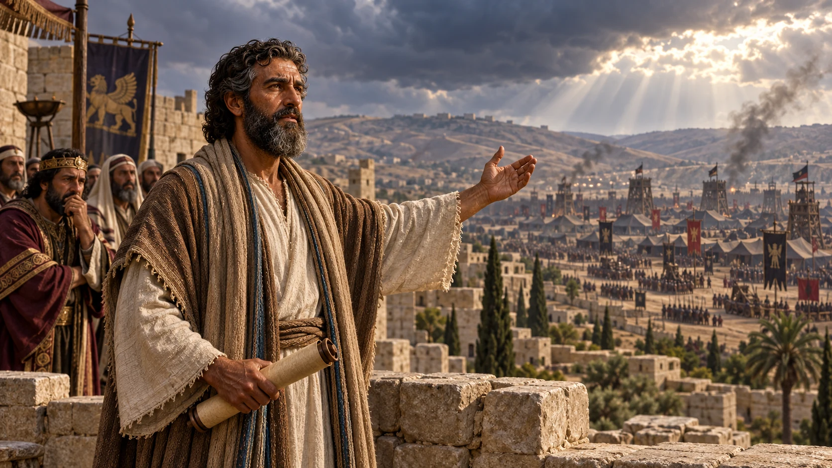 Isaiah delivers the LORD’s answer, confronting the Assyrian king’s boasts and rage.
