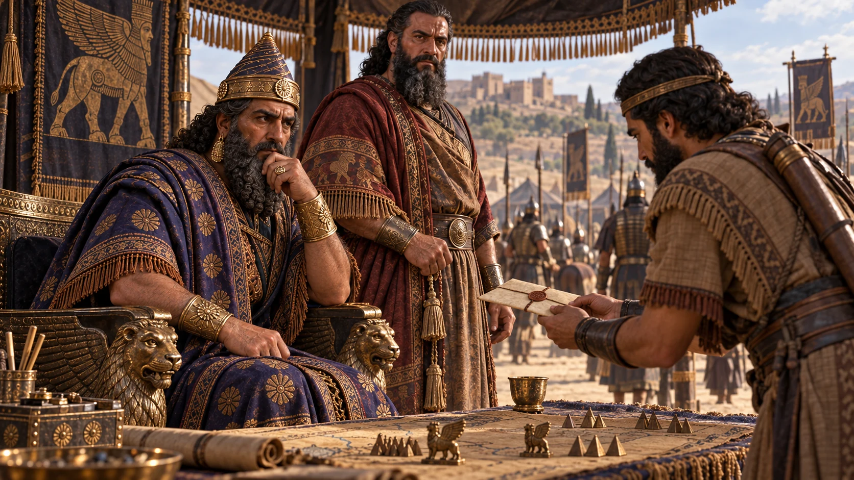 News from the battlefield prompts a renewed threat against Hezekiah and Jerusalem.