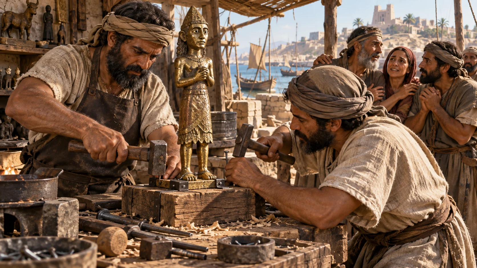 Scattered Israel hears assurance of being chosen, strengthened, and not abandoned.