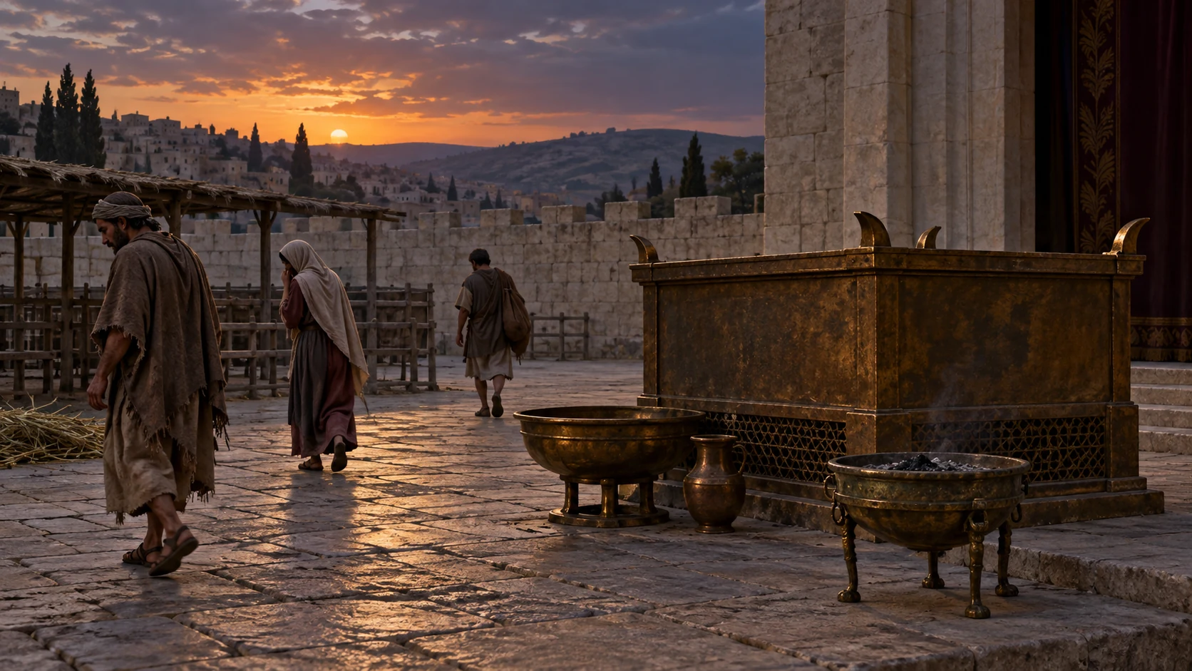 Empty worship spaces expose Israel’s neglect rather than God’s lack of care.