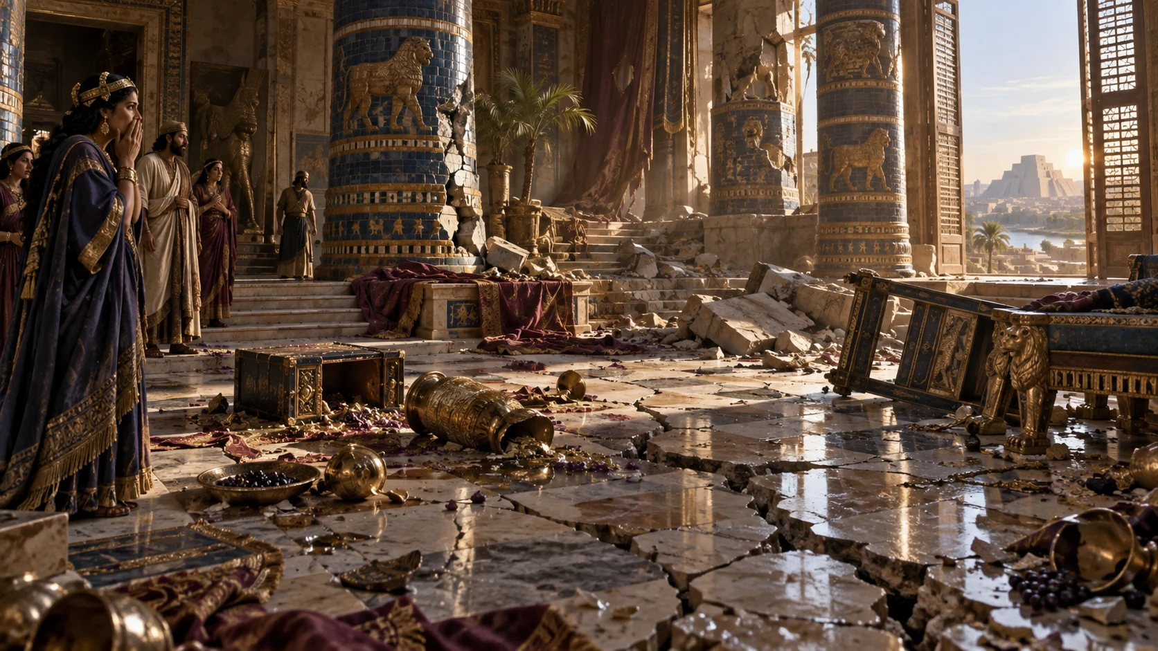 Knowledge and hidden wrongdoing cannot charm away the city’s approaching disaster.