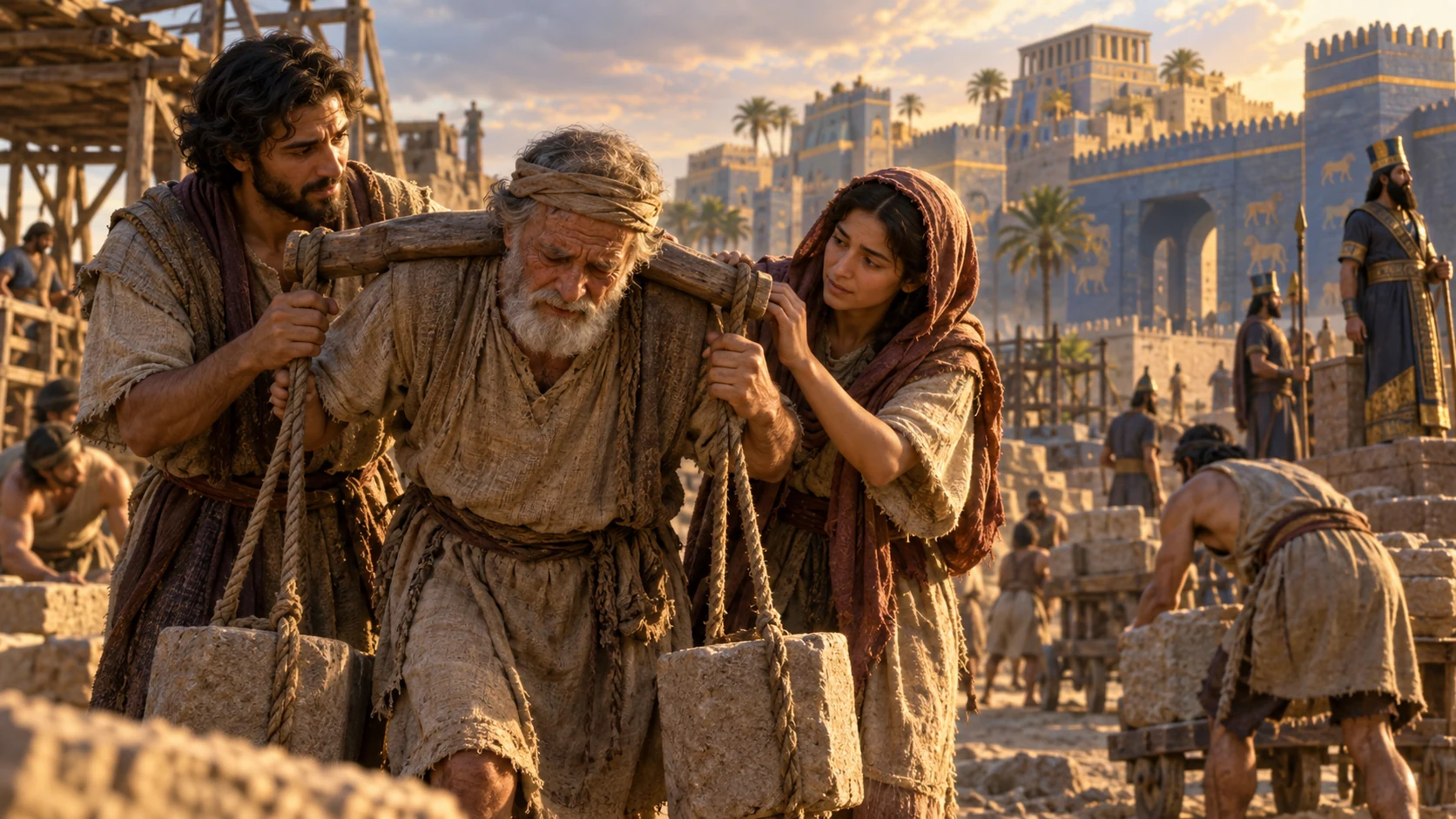 Israel names its Redeemer while Babylon’s harsh treatment of the aged is exposed.