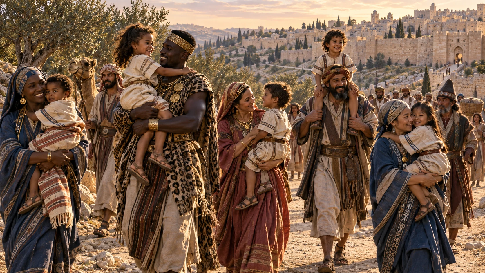 Foreign families and leaders help bring sons and daughters back to Zion.