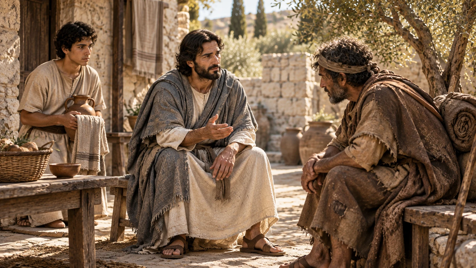 Morning instruction equips the servant to speak helpfully without turning back.