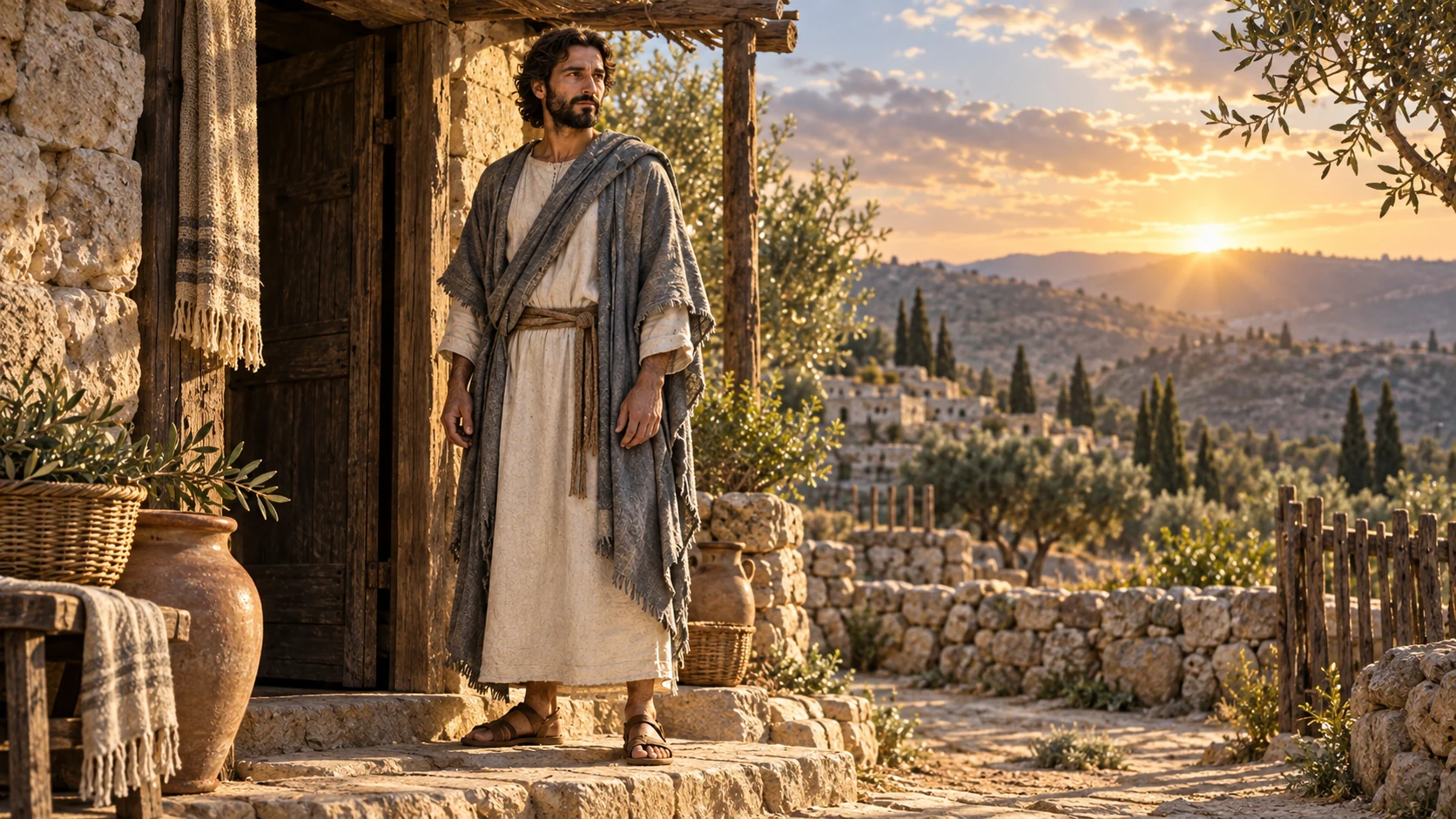 The servant’s coming exaltation begins with a quiet, steady resolve.