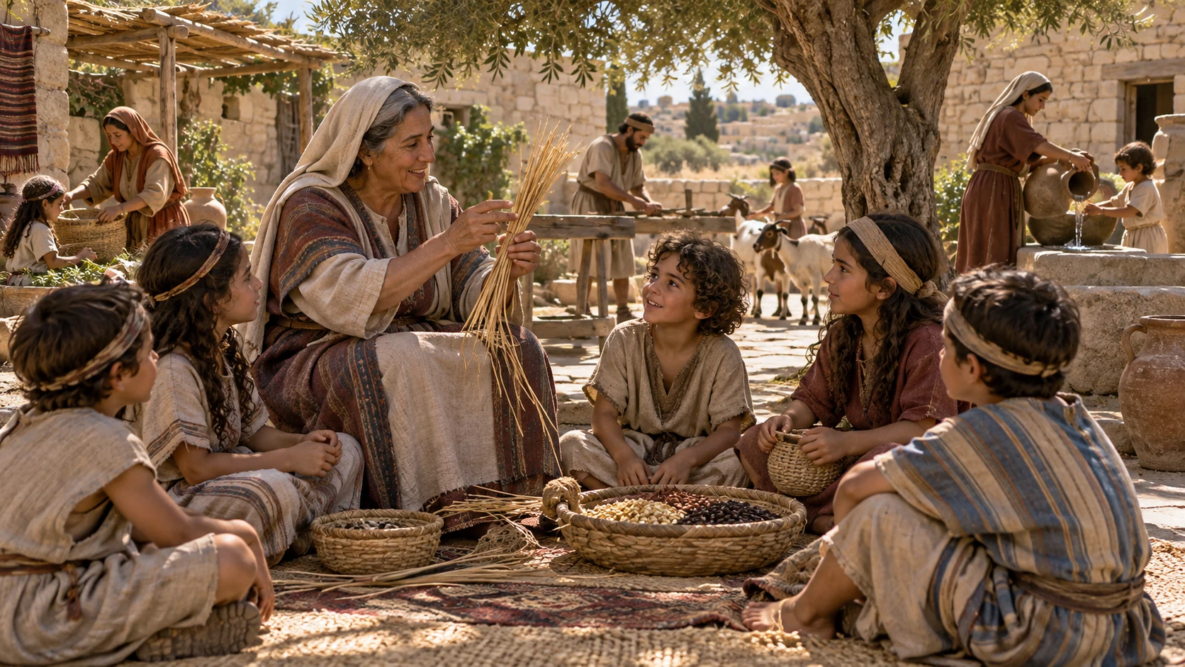 Children learn together while their families live free from fear and oppression.