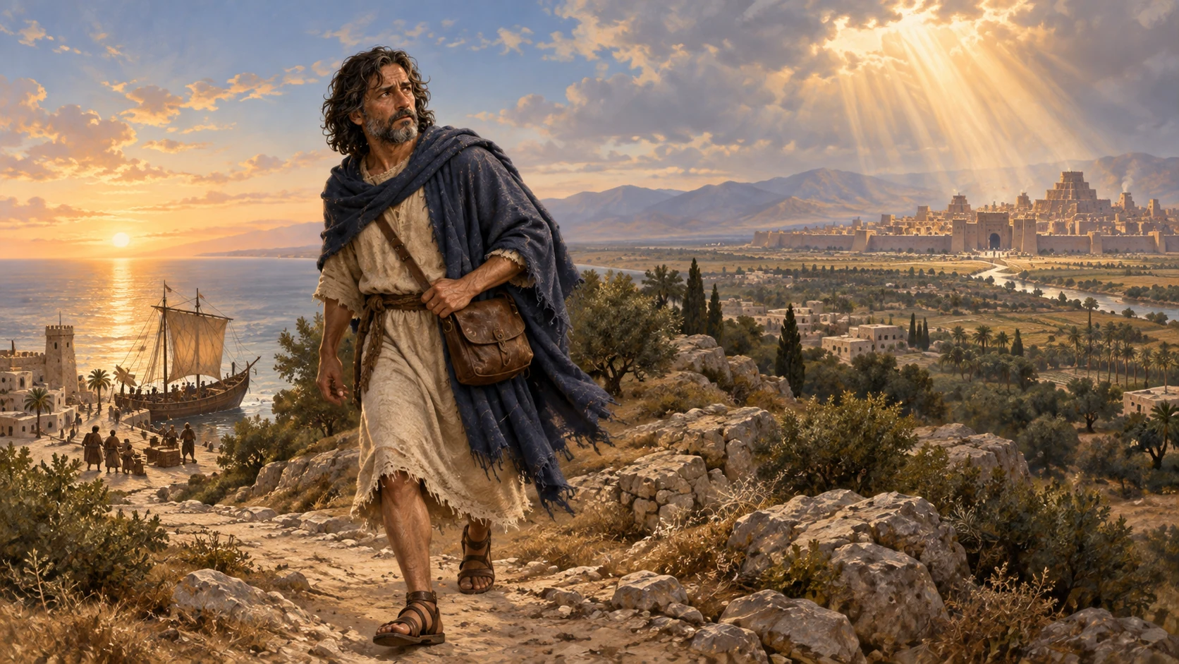 The Prophet Runs West.