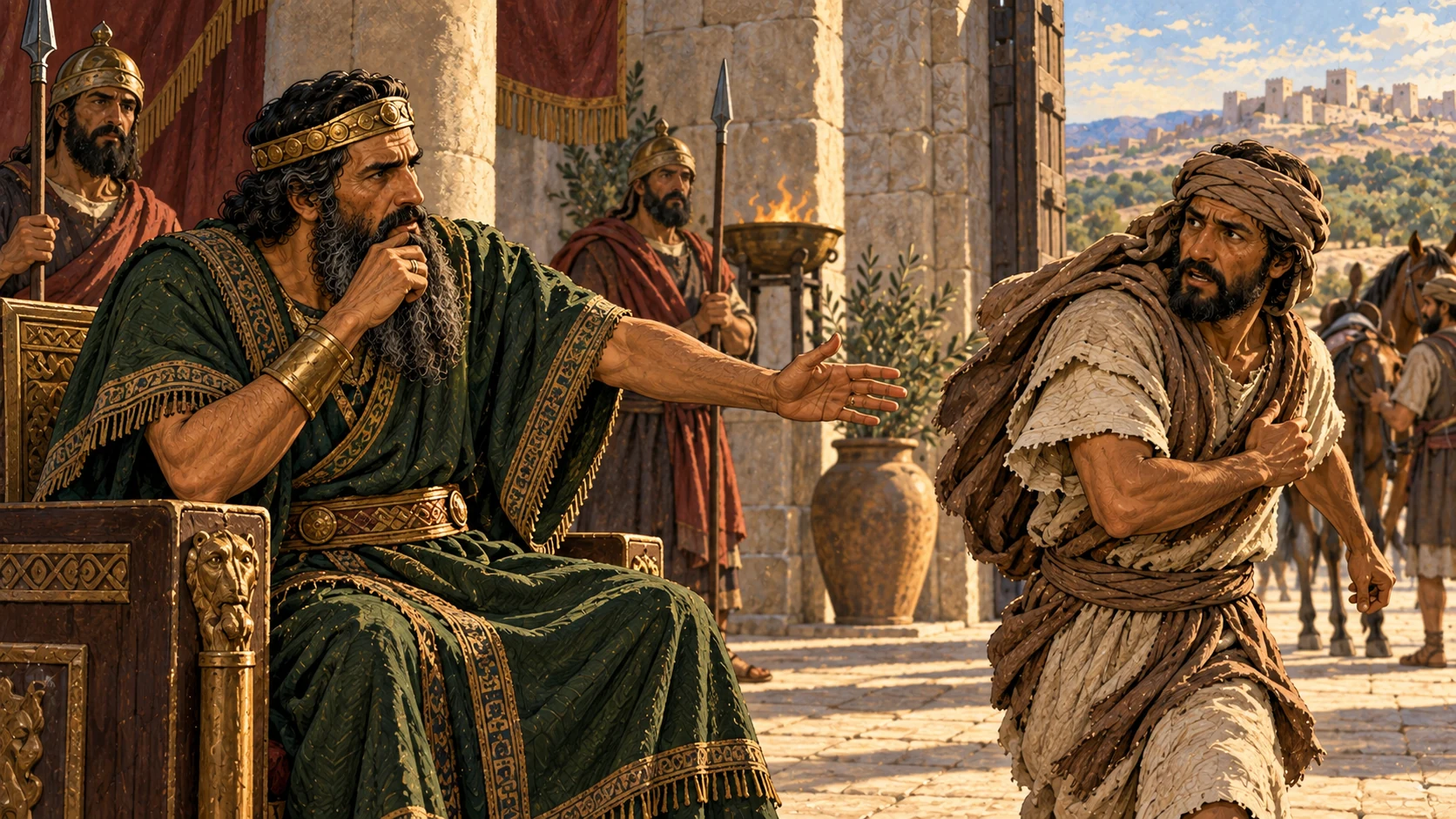 The summons from Jerusalem