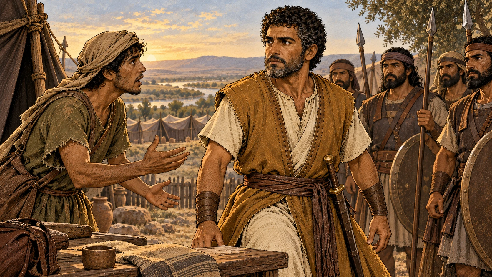 Gibeon calls for help