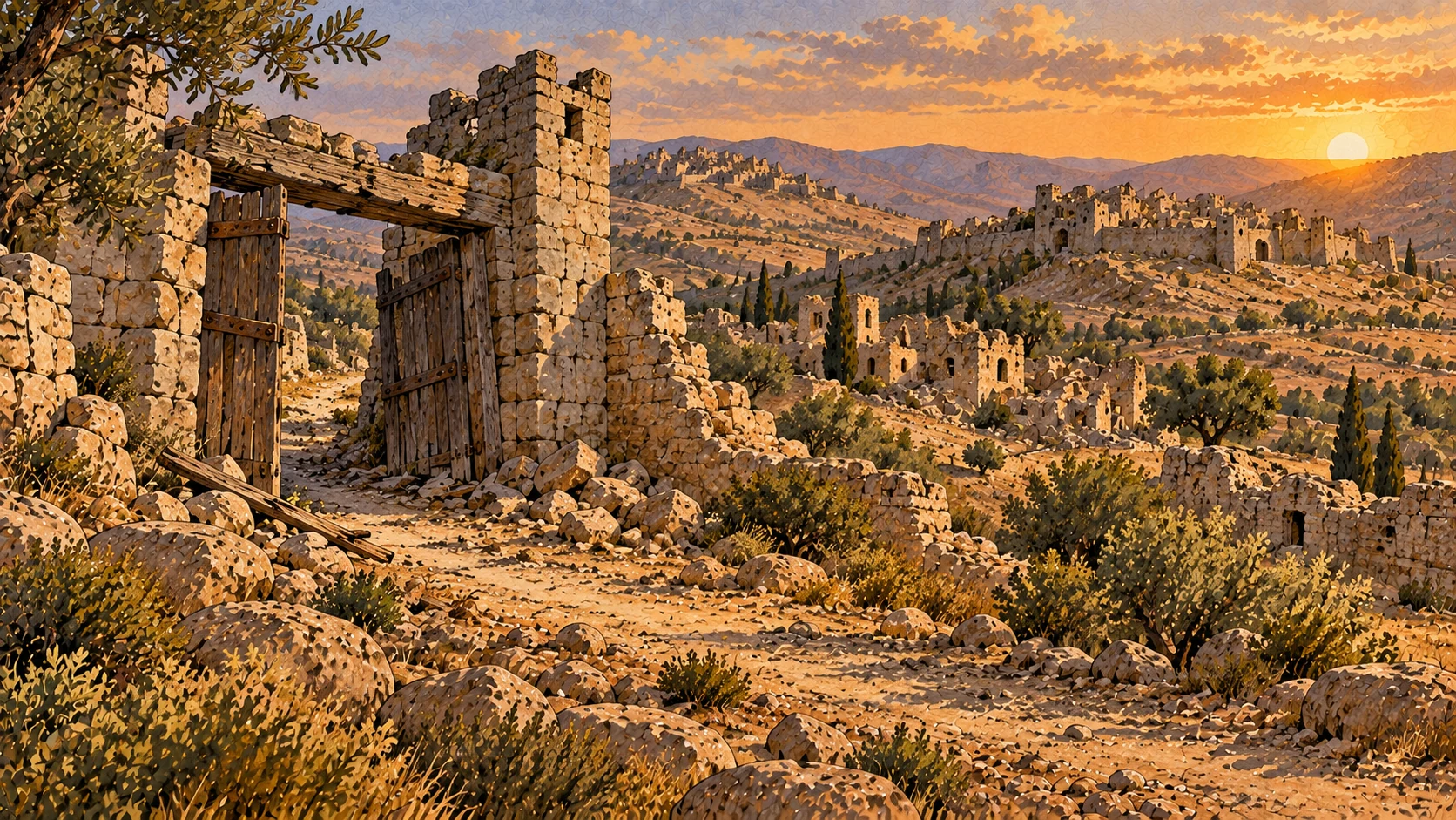 Jericho to Gezer