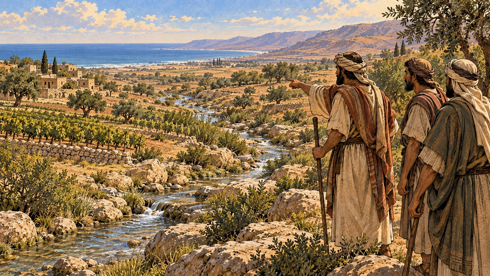 The brook and the sea
