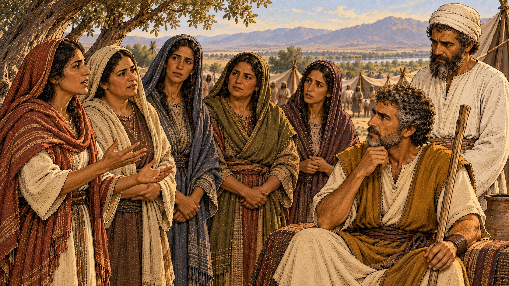 The daughters of Zelophehad