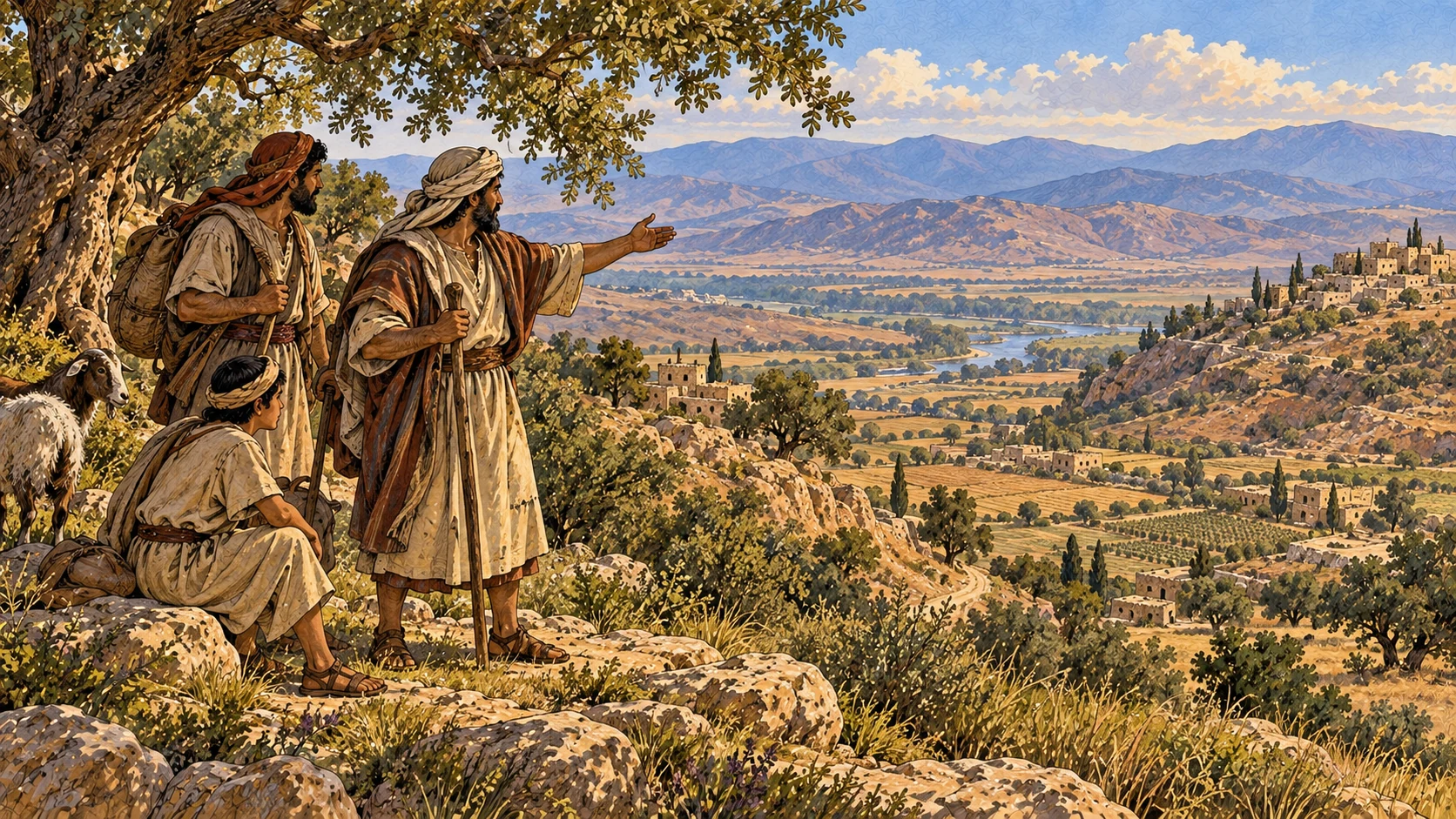 The border of Naphtali