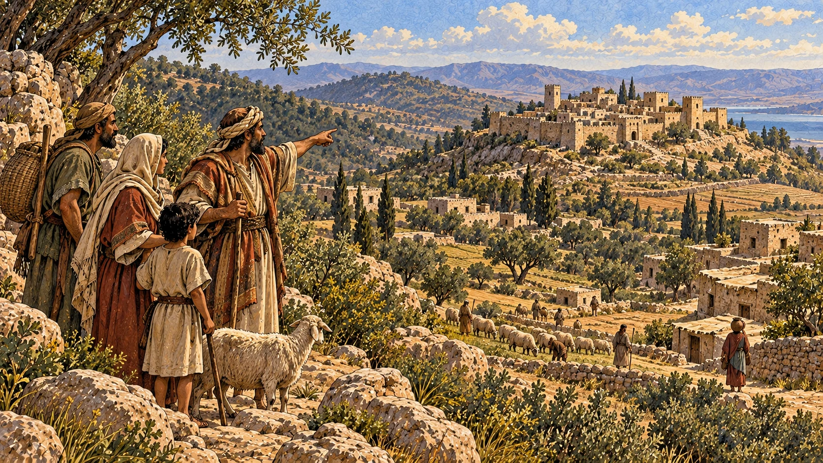 Naphtali’s fortified cities