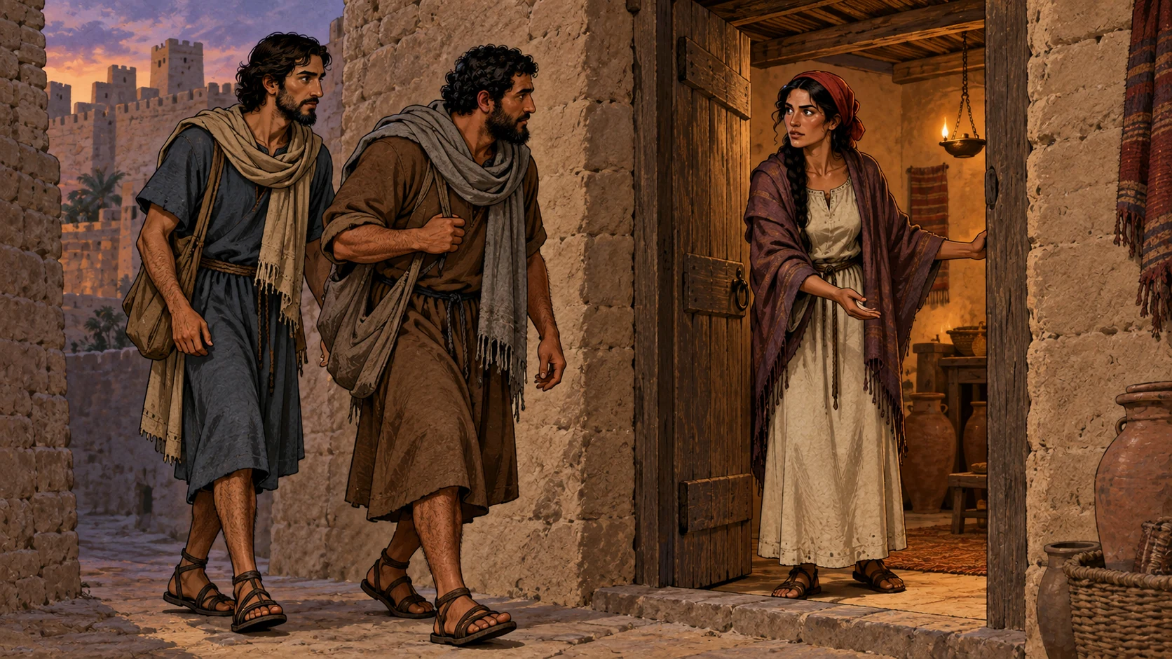 Two spies in Jericho
