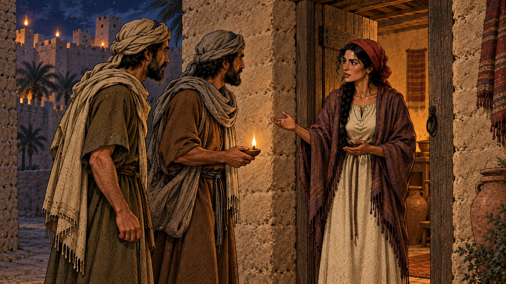 Rahab answers