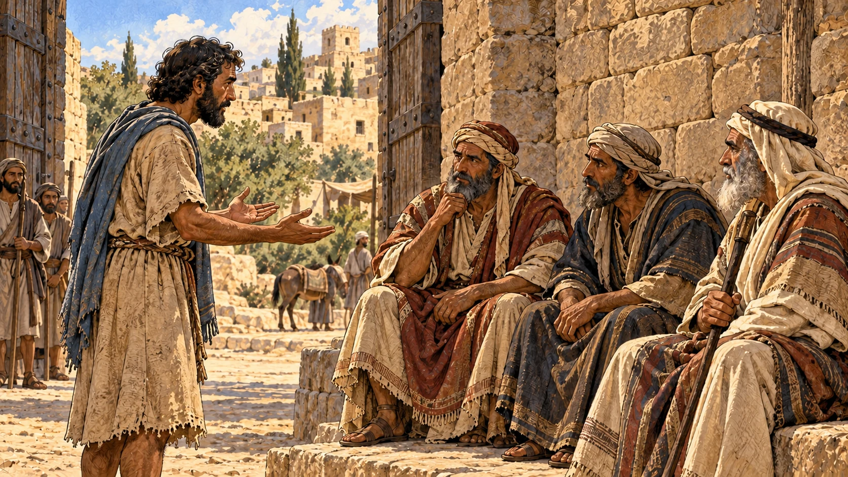 A hearing at the gate