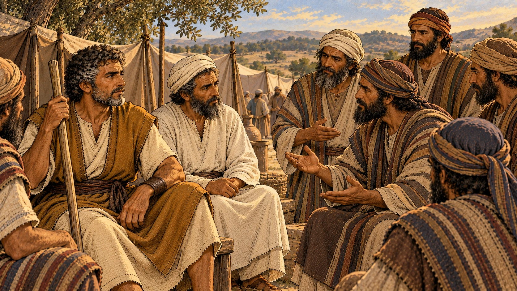 The Levites ask for cities