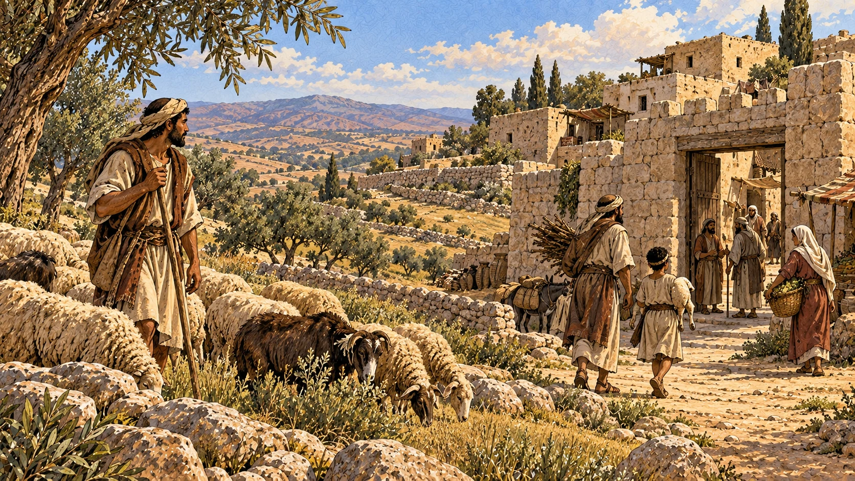 Cities from Judah and Simeon