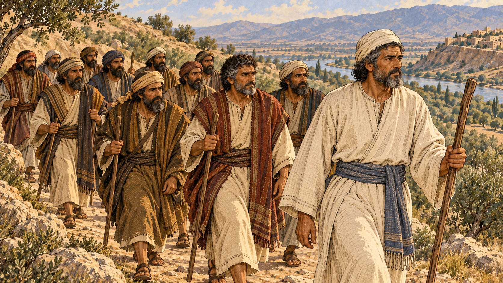 Phinehas and the ten leaders