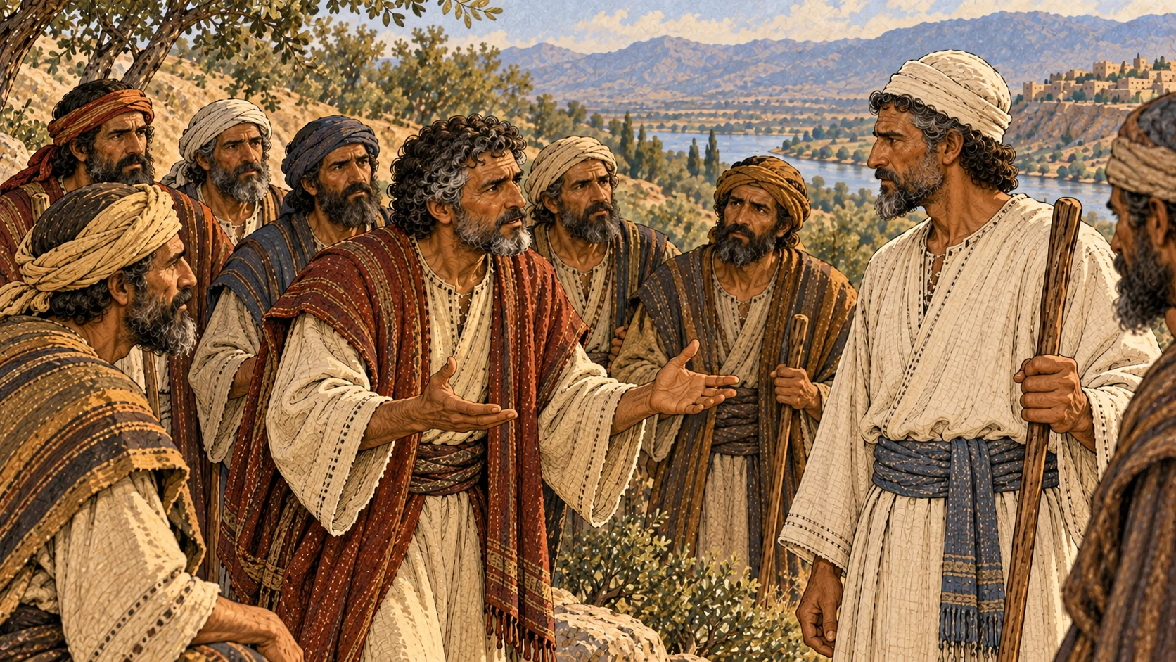 The eastern tribes explain