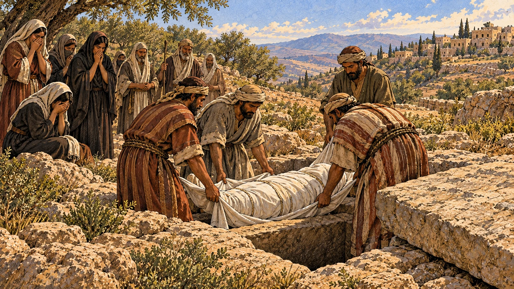 Joshua laid to rest