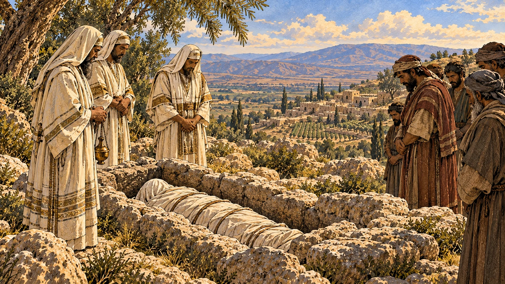 Eleazar laid to rest