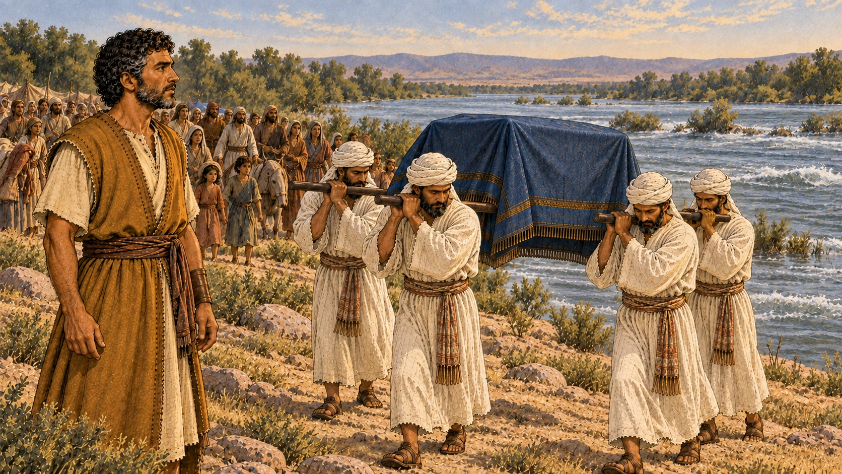 The waters return