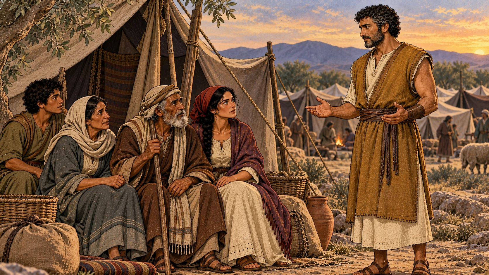 Rahab lives among Israel