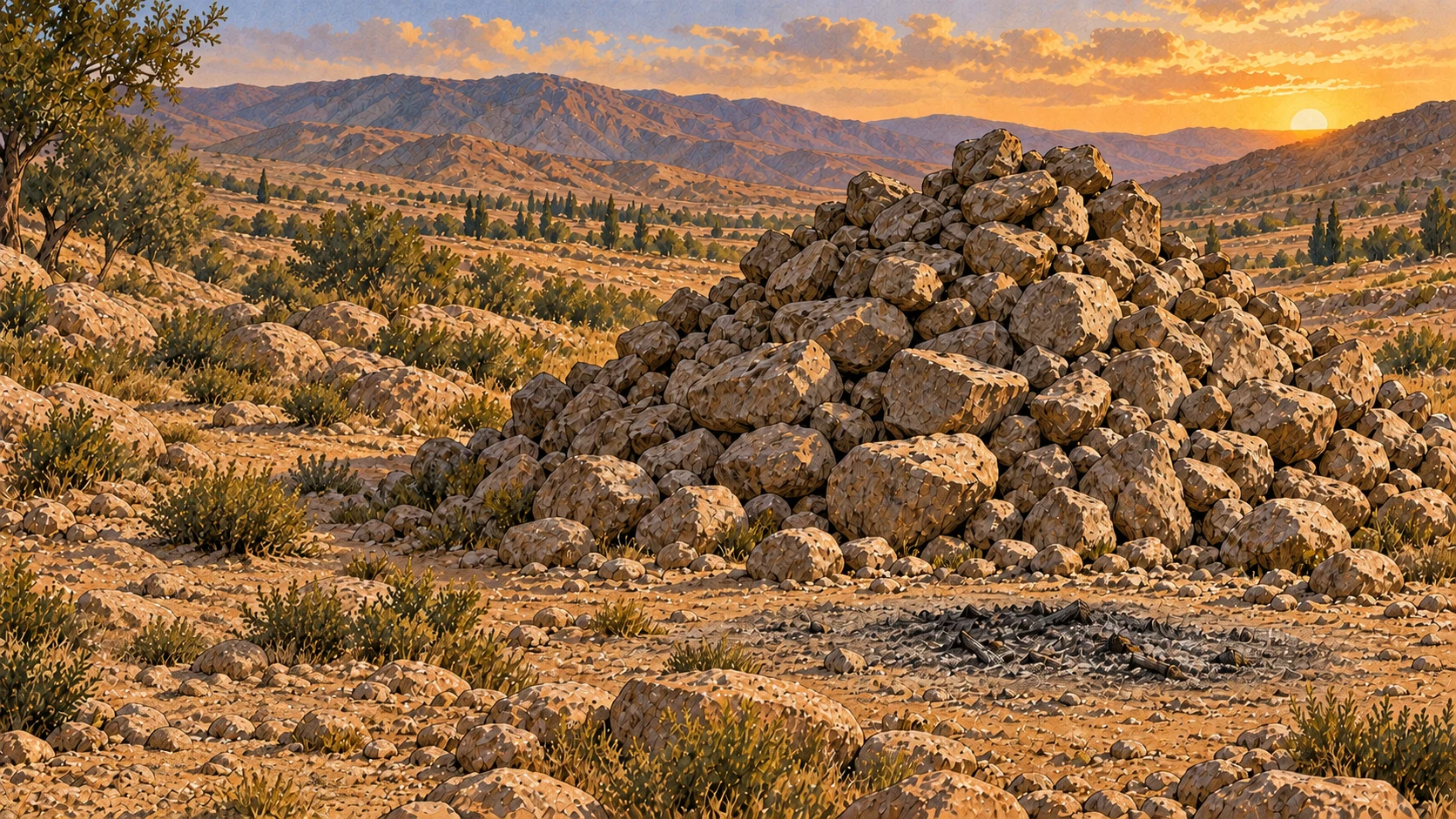 The heap of stones