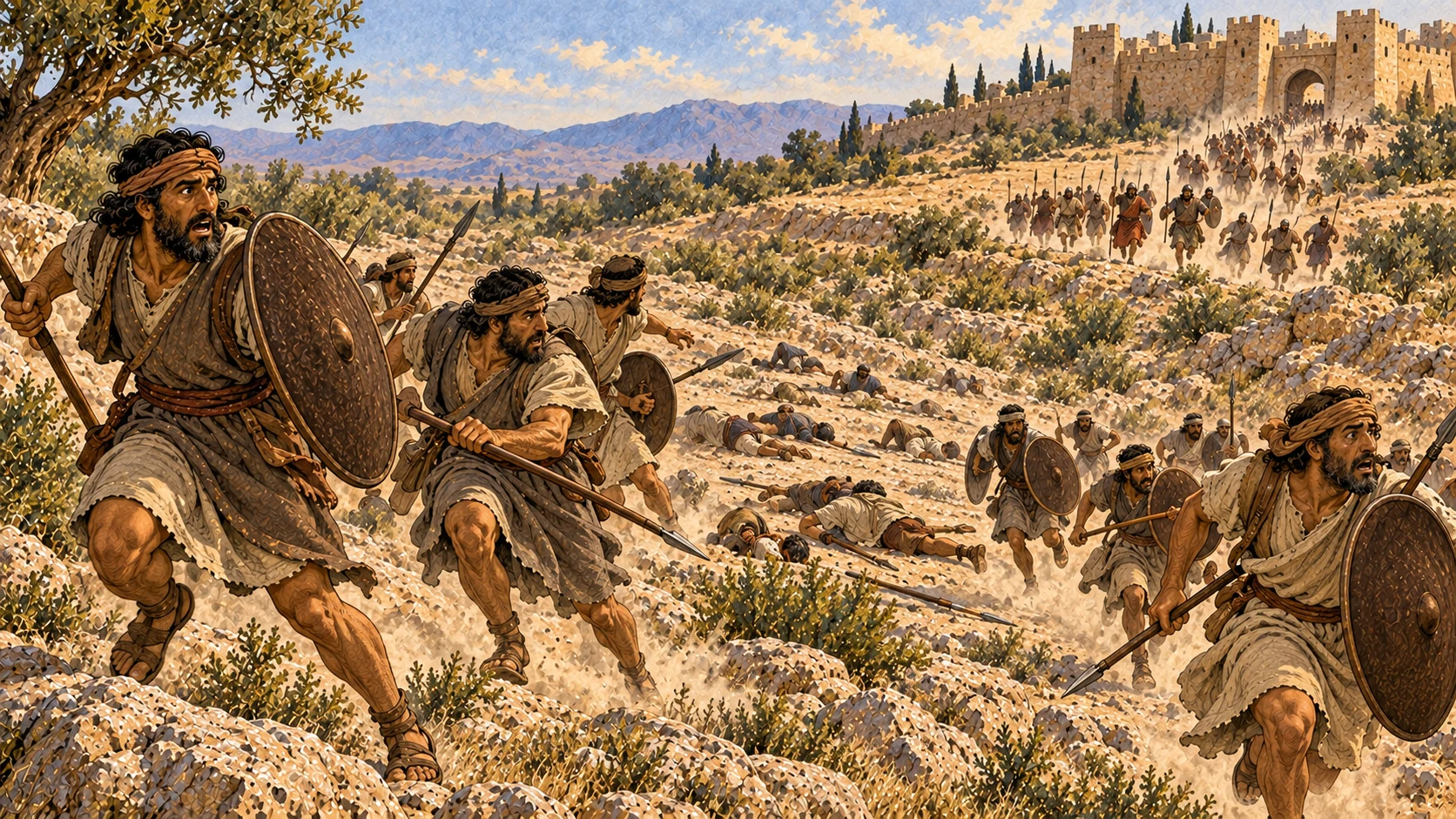 Defeat on the descent