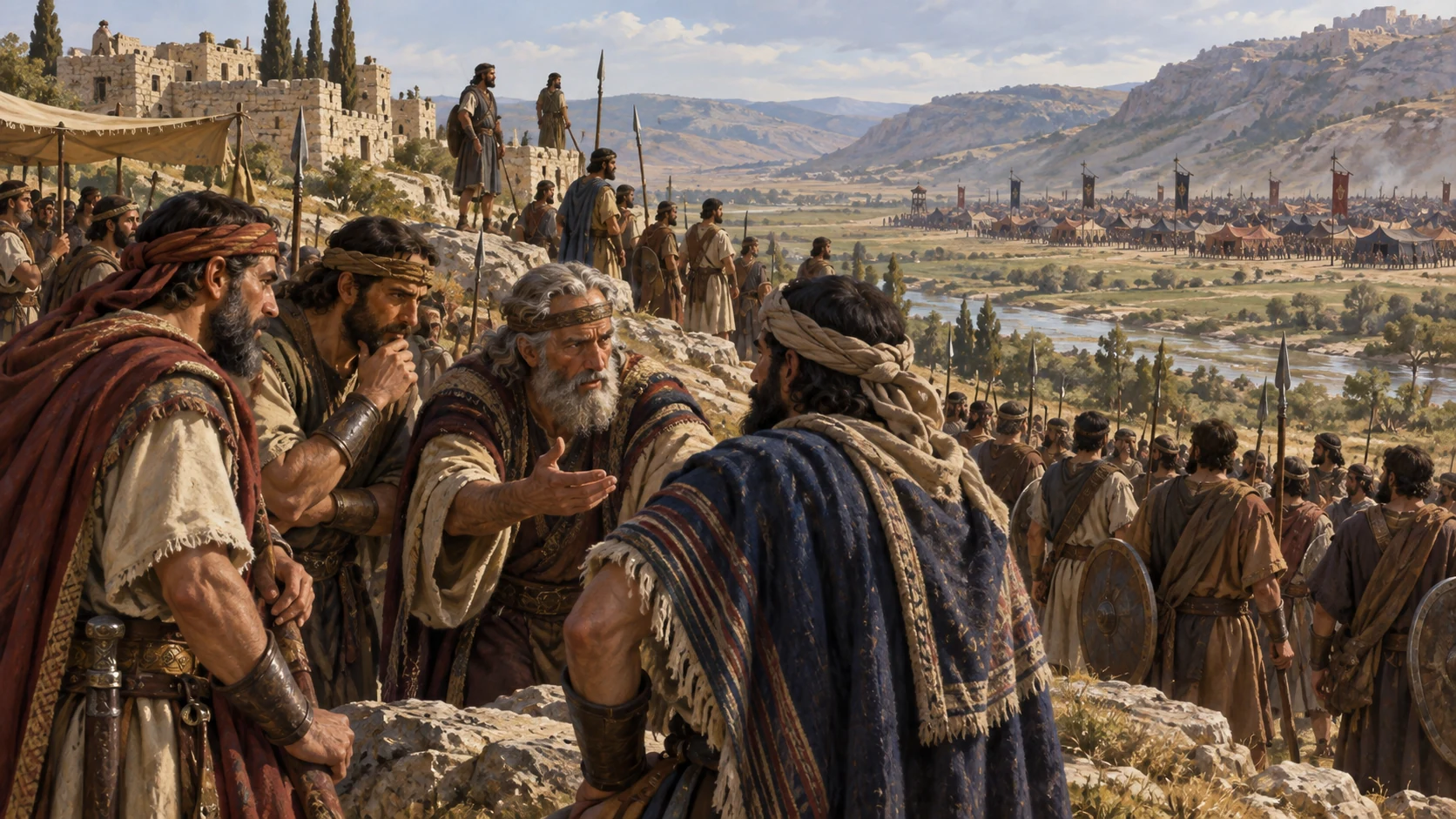 Gilead’s leaders seek someone to lead while Ammon camps across the valley.