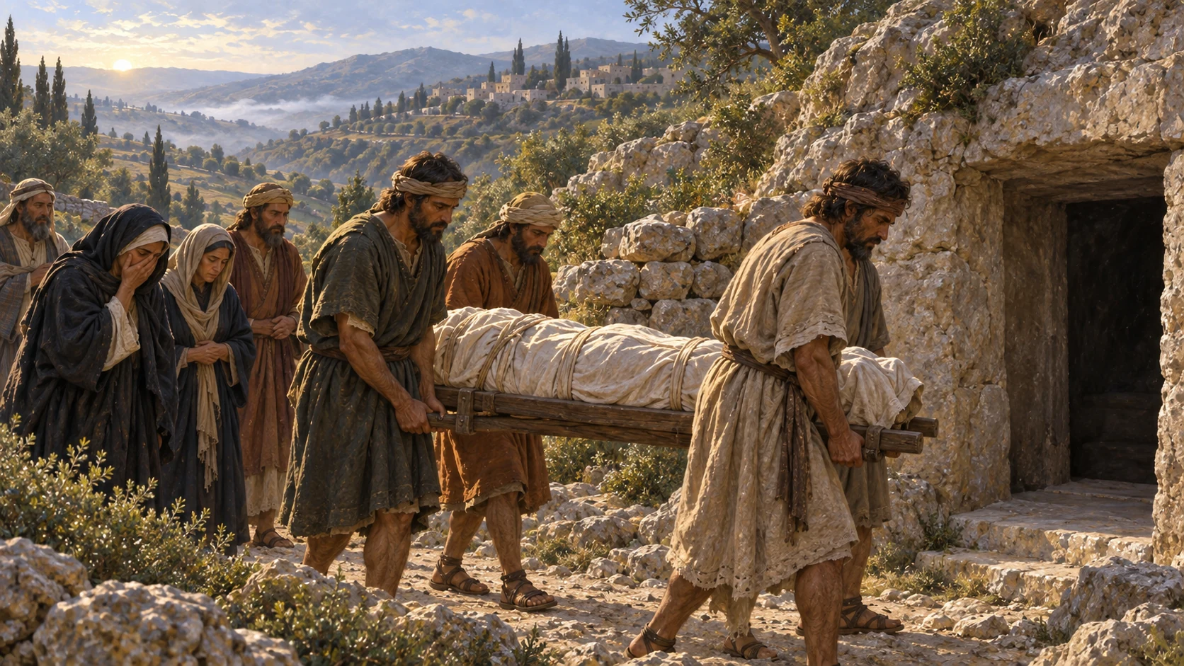 Joshua laid to rest
