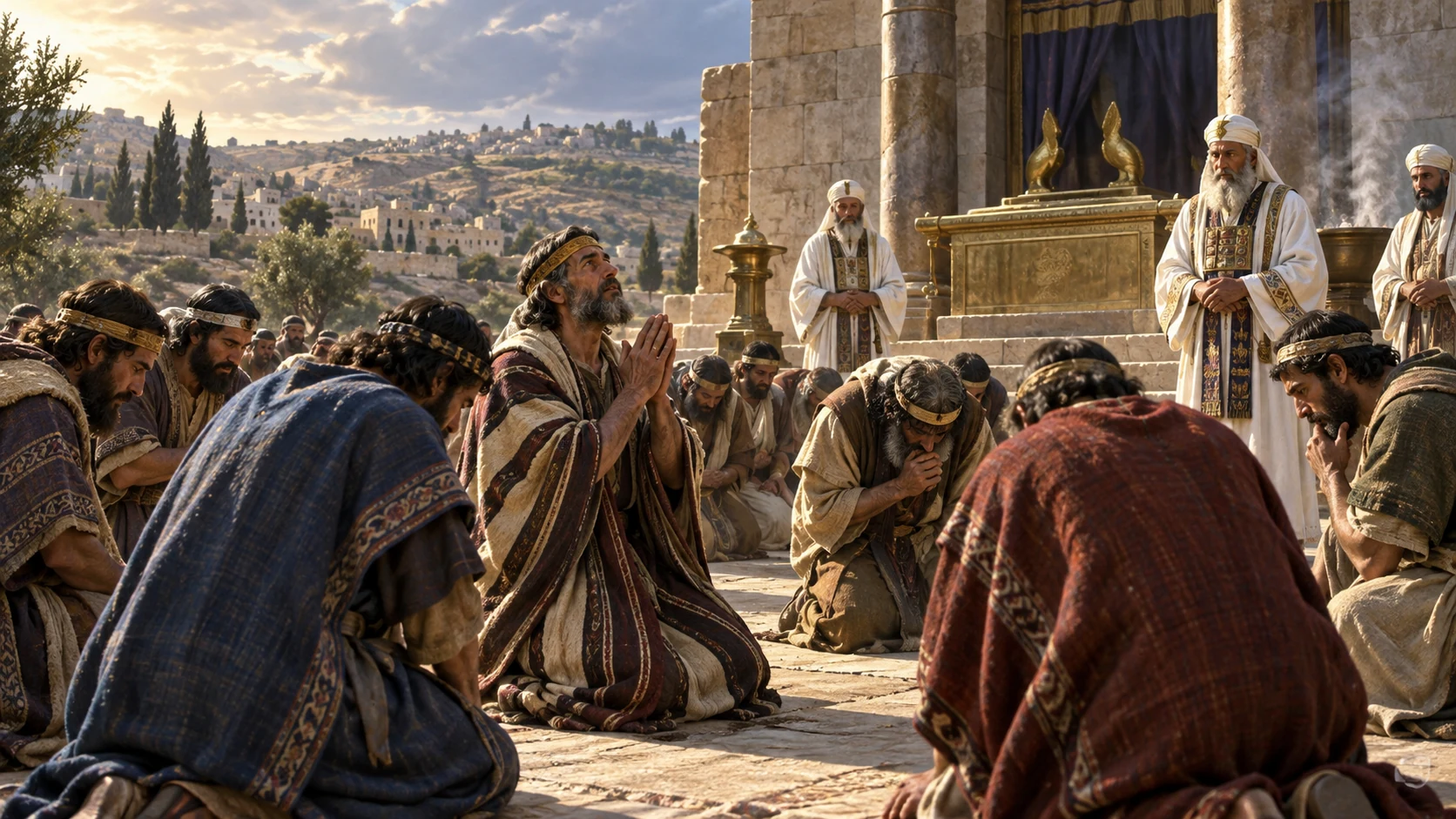 Israel asks the Lord who should go first.