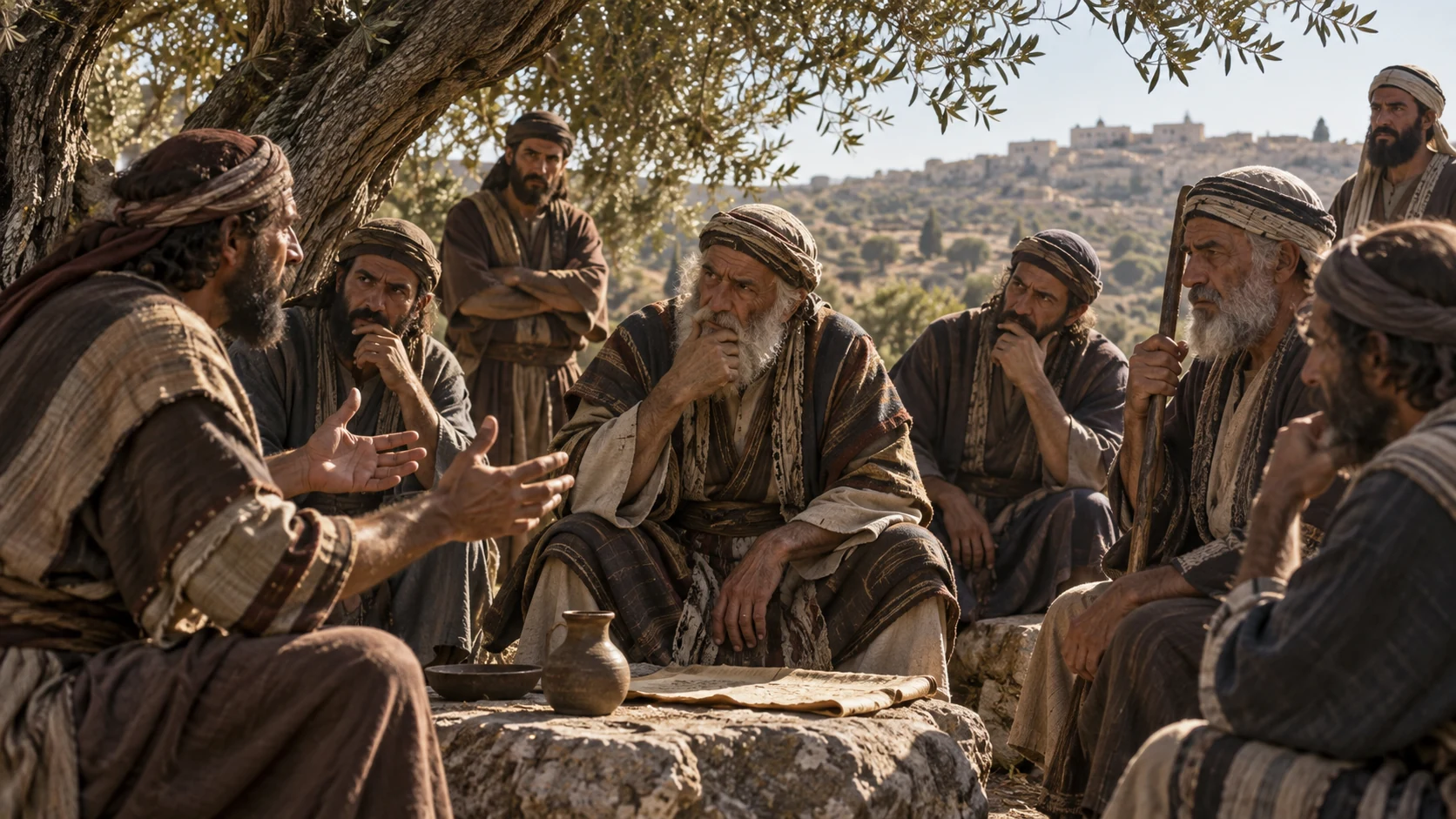 Israel’s elders struggle with their oath.