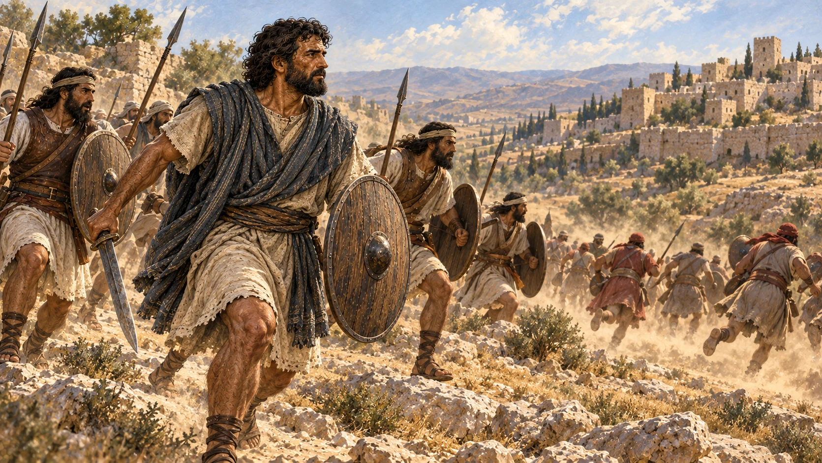 Othniel goes to battle