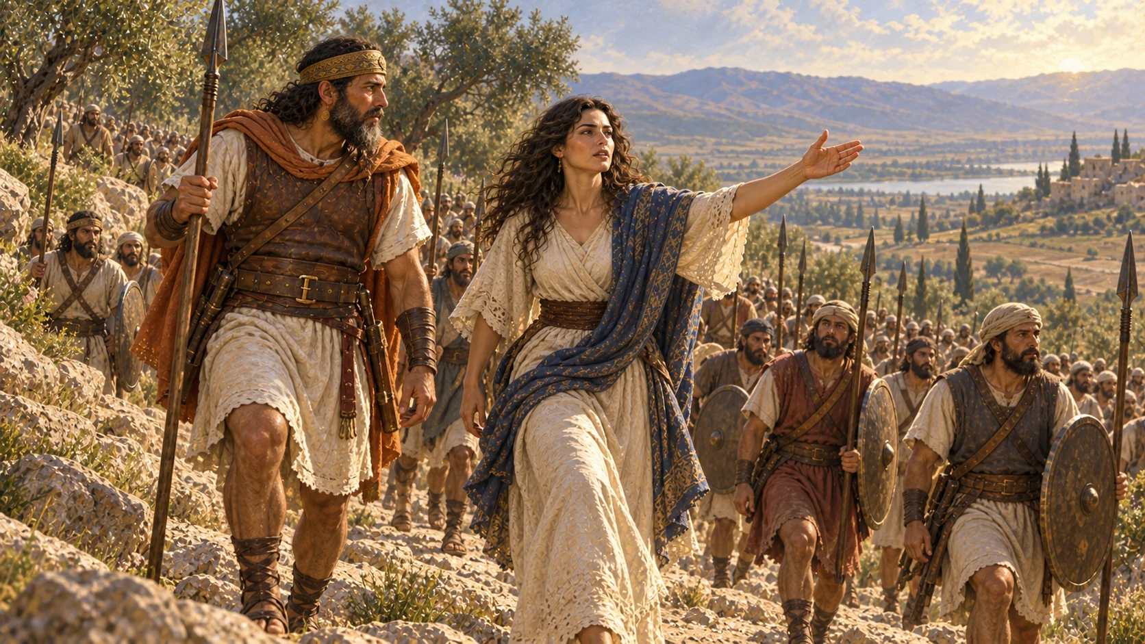 The gathering at Kedesh