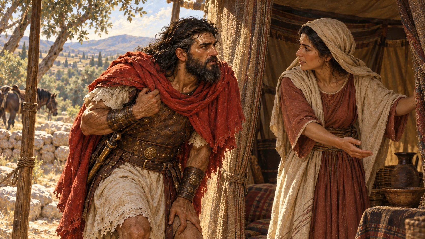 Jael welcomes Sisera