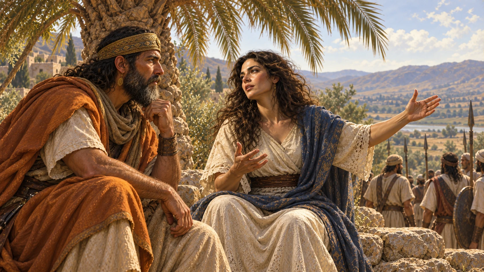 Deborah summons Barak