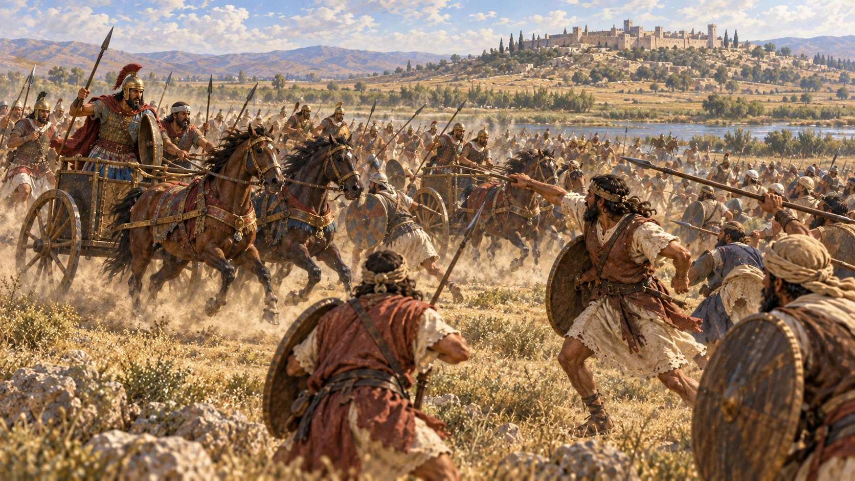 The kings fought at Taanach