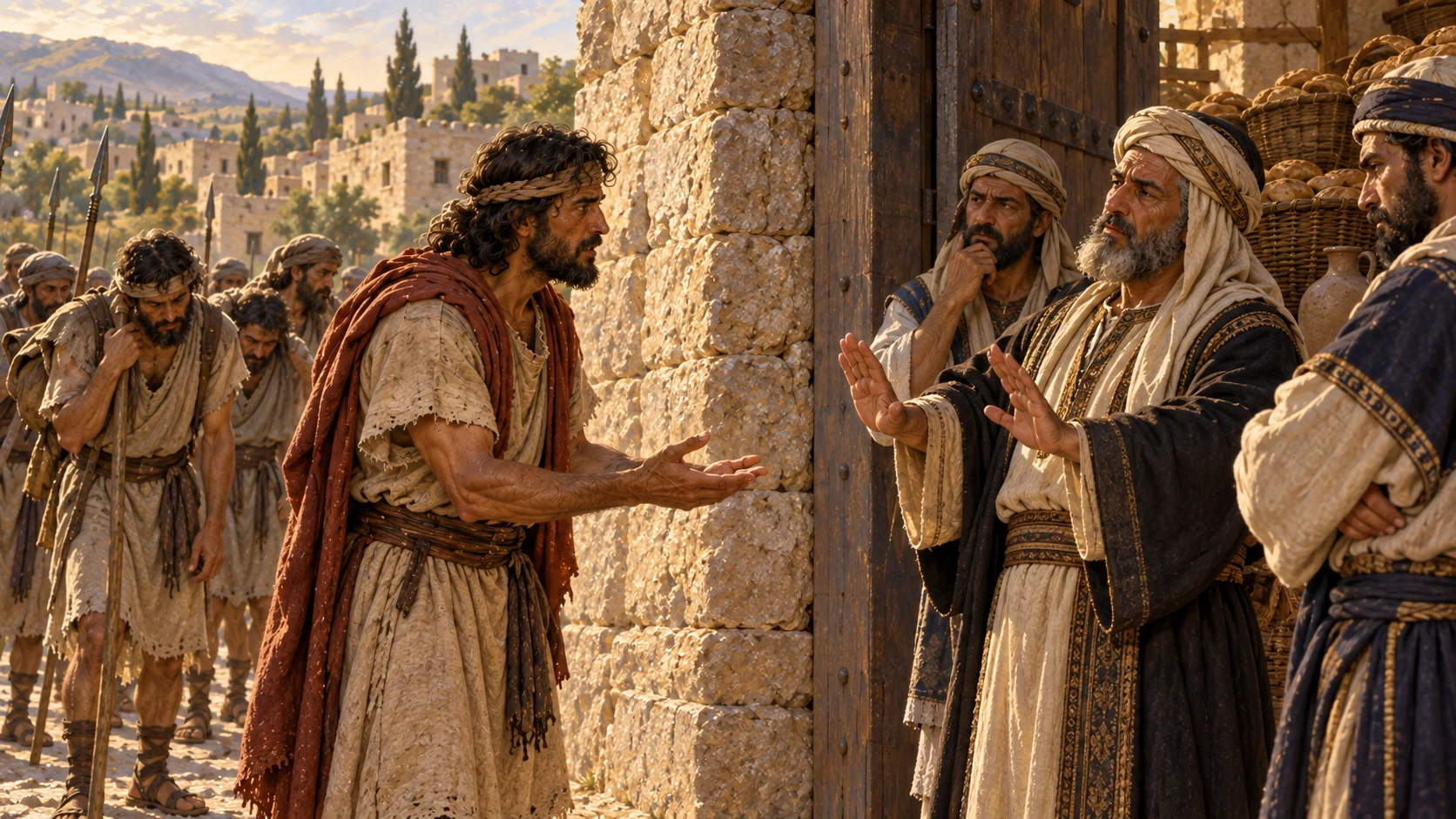 Succoth refused bread