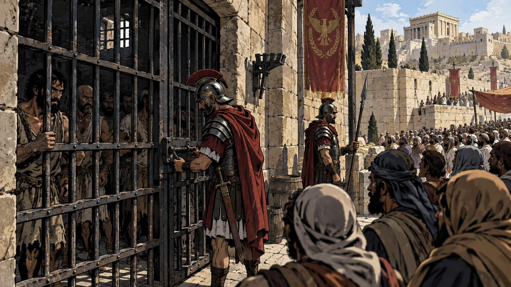 The Crowd Demands Barabbas.